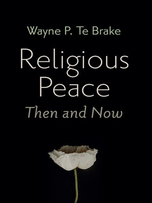 cover image of Religious Peace, Then and Now